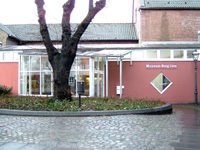 Eingang Museum Burg Linn