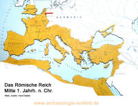 Karte des römischen Imperiums
